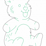 Esfera de Oso - Vector descarganle para corte CNC y grabado laser gratis | Stanser