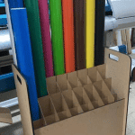 Organizador de vinilos - Vector SVG DXF para CNC Router y Laser CO2 - Descargable gratis | Stanser