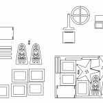 Carrusel de fotos - Vector descarganle para corte CNC y grabado laser gratis | Stanser