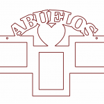 Portarretratos "Abuelos" - Vector descarganle para corte CNC y grabado laser gratis | Stanser