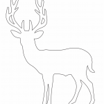 Silueta de venado - Vector descarganle para corte CNC y grabado laser gratis | Stanser