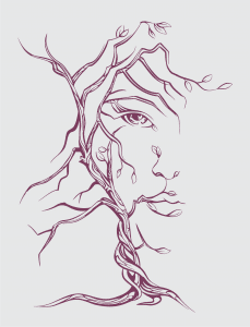 Árbol «Rostro de mujer»