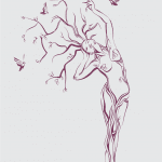 Árbol "Cuerpo de mujer" - Vector descarganle para corte CNC y grabado laser gratis | Stanser