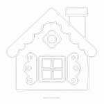Casa de una ventana - Vector descarganle para corte CNC y grabado laser gratis | Stanser