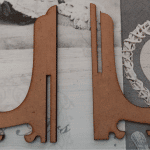 Soporte para platos 4 - Vector descarganle para corte CNC y grabado laser gratis | Stanser