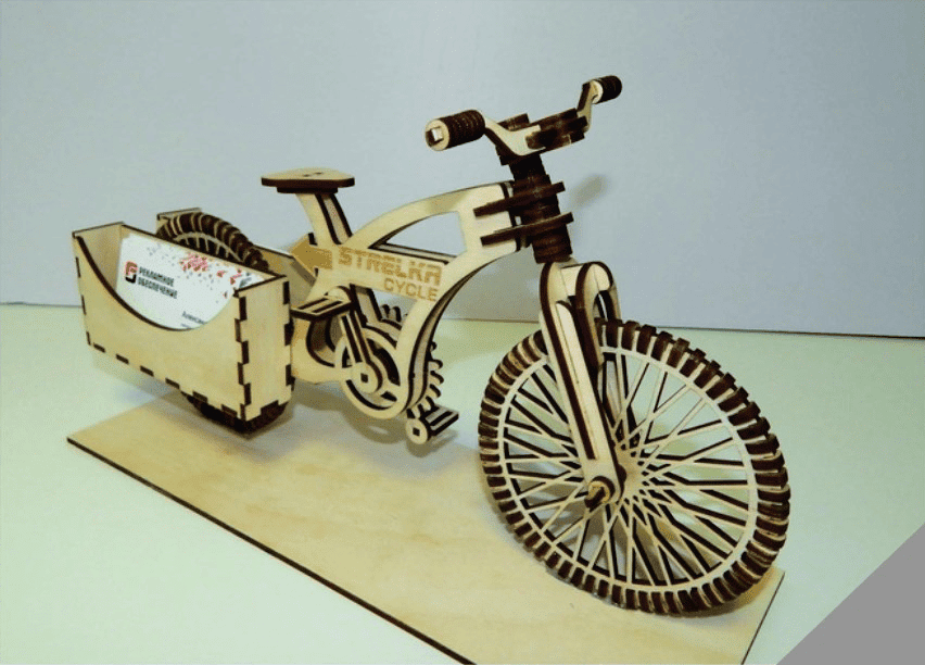 Tarjetero «Bicicleta»