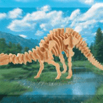 Apatosaurus - Vector descarganle para corte CNC y grabado laser gratis | Stanser