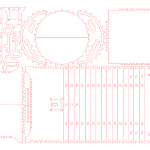 Baúl con llave - Vector SVG DXF para CNC Router y Laser CO2 - Descargable gratis | Stanser