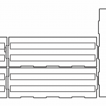 Huacal pequeño - Vector SVG DXF para CNC Router y Laser CO2 - Descargable gratis | Stanser