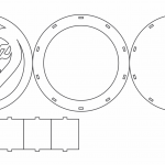 Caja redonda "Feliz día" - Vector SVG DXF para CNC Router y Laser CO2 - Descargable gratis | Stanser
