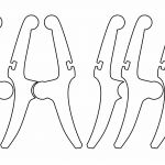 Pinzas - Vector SVG DXF para CNC Router y Laser CO2 - Descargable gratis | Stanser