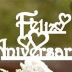Letrero "Feliz Aniversario" - Vector descarganle para corte CNC y grabado laser gratis | Stanser