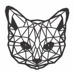 Cara de gato - Vector descarganle para corte CNC y grabado laser gratis | Stanser