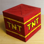Alcancía "TNT" - Vector SVG DXF para CNC Router y Laser CO2 - Descargable gratis | Stanser