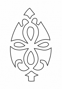 Aretes con diseño de hoja 23