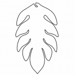 Aretes con diseño de hojas 32 - Vector SVG DXF para Laser CO2 - Descargable gratis | Stanser