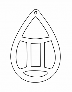 Aretes «Géminis»