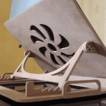 Base "Rehilete" - Vector descarganle para corte CNC y grabado laser gratis | Stanser