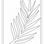 Cuadro "Hoja tropical" - Vector descarganle para corte CNC y grabado laser gratis | Stanser