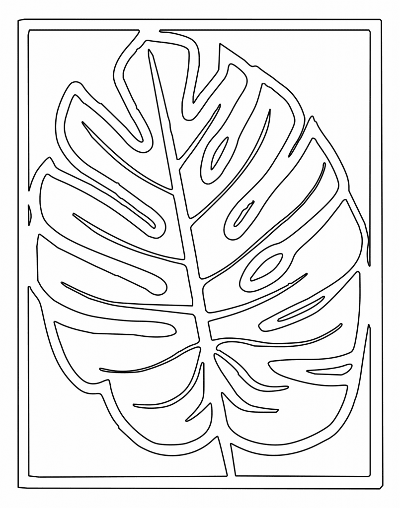 Cuadro «Costilla de Adán» — vector para corte CNC
