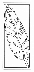 Cuadro «Pluma»