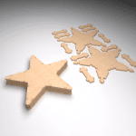 Estrella tridimensional - Vector descarganle para corte CNC y grabado laser gratis | Stanser