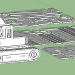 Excavadora 3D - Vector descarganle para corte CNC y grabado laser gratis | Stanser