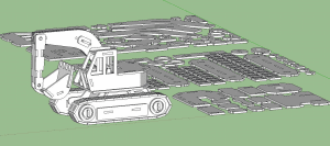 Excavadora 3D