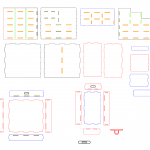 Miniorganizador de escritorio - Vector descarganle para corte CNC y grabado laser gratis | Stanser