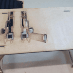 Mesa pequeña porta-Laptop - Vector descarganle para corte CNC y grabado laser gratis | Stanser