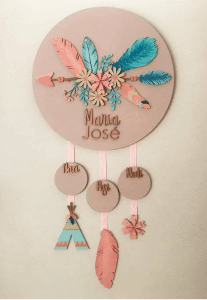 Decoración de pared para bebé