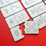 Juego Didáctico "Numeralia" - Vector descarganle para corte CNC y grabado laser gratis | Stanser