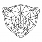 Cabeza de oso polar - Vector descarganle para corte CNC y grabado laser gratis | Stanser