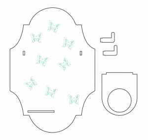 Porta-secadora de pelo