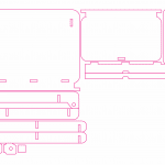 Porta-Tablet - Vector descarganle para corte CNC y grabado laser gratis | Stanser