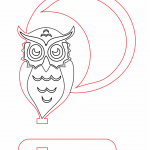 Decoración de Búho - Vector SVG DXF para CNC Router y Laser CO2 - Descargable gratis | Stanser