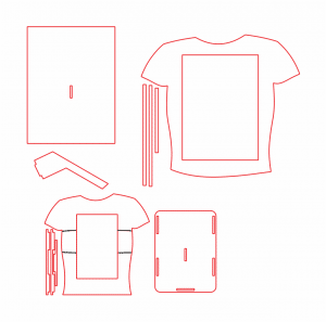 Portarretrato de playera