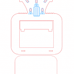 Portarretrato "Castillo" - Vector descarganle para corte CNC y grabado laser gratis | Stanser