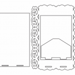 Marco de escritorio para foto - Vector descarganle para corte CNC y grabado laser gratis | Stanser
