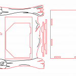 Portarretrato "Papiro" - Vector descarganle para corte CNC y grabado laser gratis | Stanser