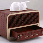 Servilletero "Radio" - Vector descarganle para corte CNC y grabado laser gratis | Stanser