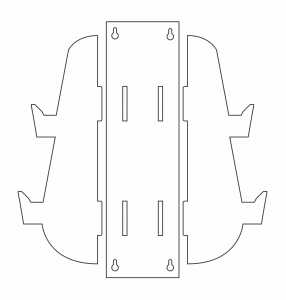 Soporte para 2 controles de consola