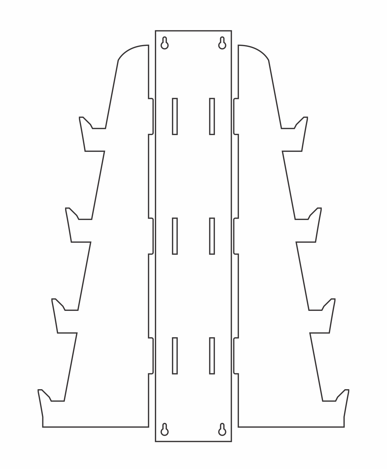 Soporte para platos 4 - Stanser