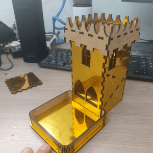 Torre de castillo para dados