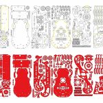 Violín 3D - Vector SVG DXF para CNC Router y Laser CO2 - Descargable gratis | Stanser