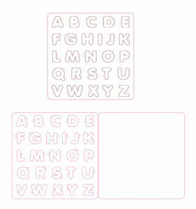 Juego didáctico «Alfabeto»