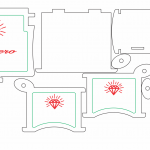 Joyero de tapa abatible - Vector SVG DXF para Laser CO2 - Descargable gratis | Stanser