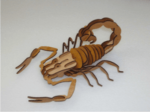 Escorpión 3D