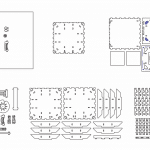 Caja de seguridad con mecanismo - Vector descarganle para corte CNC y grabado laser gratis | Stanser