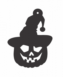 Aretes «Calabaza con sombrero»